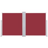 Uvlačiva bočna tenda crvena 160 x 600 cm | shoptok.hr