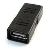 Cablexpert A-USB2-AMFF zensko-zenski adapter USB 2.0 coupler, black | ePonuda.com
