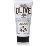Korres Pure Greek Olive & Sea Salt vlažilna krema za roke z morsko soljo 75 ml | Shoptok.si