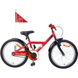 vidaXL Otroško Kolo 18 Palcev za 5-7 let Rdeča, (5000157300) | Shoptok.si