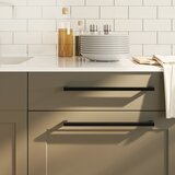  Ručke za ormarić 20 kom crne 320 mm od nehrđajućeg čelika | shoptok.hr