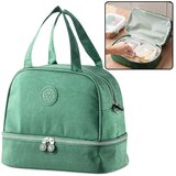  Termoizolacijska torba za doručak s podesivim remenom zelena 27 cm | shoptok.hr