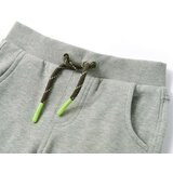  Dječji donji dio trenirke svijetla kaki boja 128 | shoptok.hr