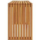  Klupa Prirodna nafta 110 x 30 x 45 cm Čvrsto teak drvo | shoptok.hr