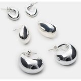 Sinsay Set srebrnih naušnica | shoptok.hr