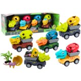  Auto dinosauri s jajetom i prikolicom, - 4 kom. | shoptok.hr