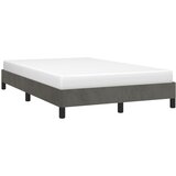  Okvir kreveta bez madraca tamnosiva 120x190 cm baršunasti | Eponuda.com