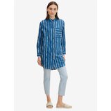 Tom Tailor Blue Women's Long Striped Shirt - Women | shoptok.hr