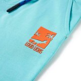  Dječje kratke hlače s vezicom plava boja vode 140 | shoptok.hr