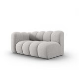 Micadoni Home svetlo siv modul za sedežno garnituro (levi kot) lupine | Shoptok.si