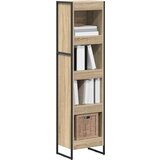 vidaXL Ormarić za knjige Sonoma 80 x 30 x 155 cm Konstruirano drvo | shoptok.hr