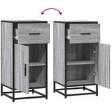  Komoda boja hrasta sonome 35,5x35x76 cm konstruirano drvo metal | shoptok.hr