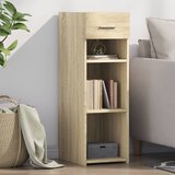 vidaXL Komoda boja hrasta sonome 30x42,5x93 cm od konstruiranog drva Cijene