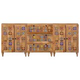  Kreveta 3 kom. 60 x 33 5 x 75 cm Čvrsto drvo manga Prirodna - Prirodna | shoptok.hr