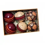 novogodišnje kugle 7.5cm set/6 112905