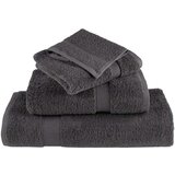  12-dijelni vrhunski set ručnika SOLUND antracit 600 gsm | shoptok.hr