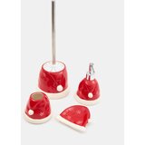 Sinsay Set: Čaša za četkice i posuda za sapun s božićnim motivom | shoptok.hr