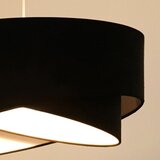  Brilagi - LED luster na sajli LYRA 1xE27/15W/230V crna/bela | Eponuda.com