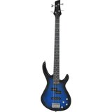 vidaXL Električna bas gitara za početnike s torbom plavo-crna 4/4 46 | shoptok.hr