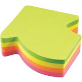 Blok samoljepljiv oblik Strijela 200L Global Notes 5827-39 neon sortirano blister | shoptok.hr