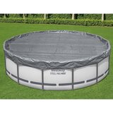 Bestway Pokrivač za bazen Ø4,57 m Kružni Poliester Siva | shoptok.hr