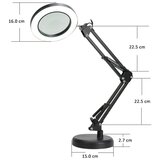 LED prigušiva stona lampa sa lupom LED/10W/230V 3000/4500/6000K | Eponuda.com