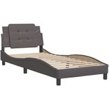  Okvir za krevet s uzglavljem sivi 90x200 cm od umjetne kože | shoptok.hr