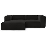 Bobochic Paris Crna kutna garnitura od bouclé tkanine (s lijevim kutom) Zephyr – | shoptok.hr