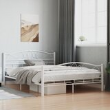 Furnova Posteljni okvir bel kovinski 140x200 cm, (21931686) Cene