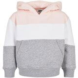 Urban Classics Kids Girls' Oversize 3-Tone Sweatshirt Light Pink/White/Grey Cijene