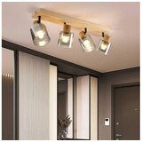  Brilagi - Spot svetlo HYGGE 4xE14/15W/230V drvo/zadimljeno | Eponuda.com