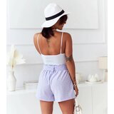 Gemre Purple women's shorts with flowers Emi | shoptok.hr