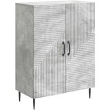  Kreveta Betonska siva 66 x 34 5 x 89 5 cm Konstruirano drvo - Betonska siva | shoptok.hr