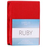 AmeliaHome Plahta s gumom Ruby 120-140x200 cm, crvena | shoptok.hr