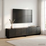  TV stalak 180 x 34,5 x 40 cm Crna Konstruirano drvo | shoptok.hr