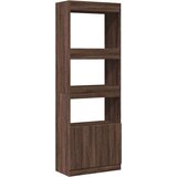 vidaXL Visoka komoda boja smeđeg hrasta 63x33x180 cm konstruirano drvo | shoptok.hr
