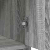  Komoda s ladicama i vratima siva sonoma 70 5x34x74 5 cm | shoptok.hr