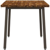  60 x 55 x 75 cm Čvrsto drvo akacije Prirodna i kava Pravokutni | shoptok.hr