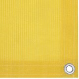 Balkonski zastor žuti 120 x 400 cm HDPE | shoptok.hr