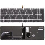  Tastatura za laptop hp elitebook 750 G3 850 G3 G4 sa pozadisnkim osvetljenjem i gumbom | ePonuda.com