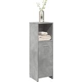 Furnova Kopalniška omarica betonsko siva 30x30x95 cm iverna plošča, (21947187) | Shoptok.si