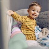 Ricokids omot za krevetić 3m - mint-roza-ljubičasta | shoptok.hr