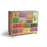 GINER Y COLOMER Udoben mangov les, ročno pobarvan v več barvah, (22147593) | Shoptok.si