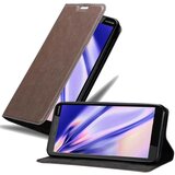Cadorabo Ohišje, združljivo z Nokia 1 PLUS v kavovinsko rdeča - Zaščitni ovitek z magnetnim zapiranjem, stoječo funkcijo in režo za kartice, (20560941) | Shoptok.si