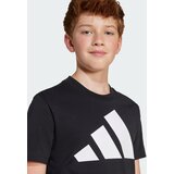 Adidas Tehnička sportska majica 'Essentials' crna / bijela | shoptok.hr