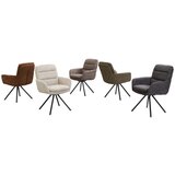 Cantus naslanjač, kovina, tekstil siva | Shoptok.si