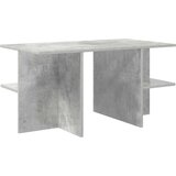  Klubska miza Betonsko siva 87 x 50 x 45 cm Konstruirano leseno, (5000295387) | Shoptok.si