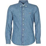 Polo Ralph Lauren CHEMISE CINTREE SLIM FIT EN JEAN DENIM BOUTONNE LOGO PONY PLAYER Blue | shoptok.hr