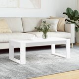  Stolić za kavu bijeli 102 x 50 x 35 cm od konstruiranog drva | shoptok.hr