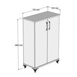 Hanah home cipelarnik asta walnut | ePonuda.com